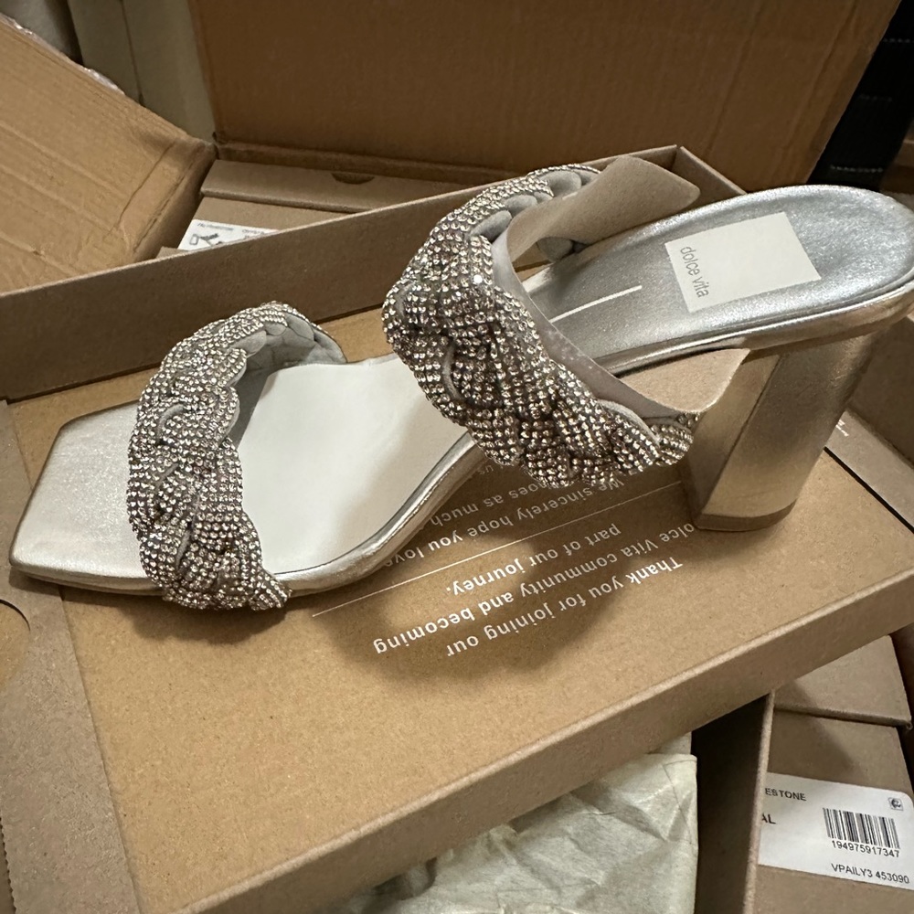Dolce Vita Paily Rhinestone heels